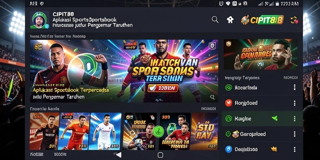 Tampilan gameplay CIPIT88 yang menarik dan interaktif.