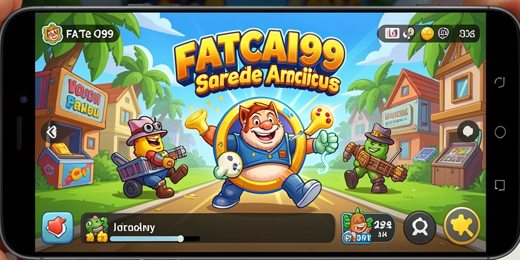 Tampilan gameplay seru dari FATCAI99 yang penuh tantangan.