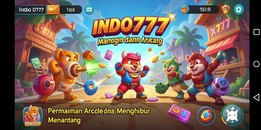 Tampilan gameplay INDO777 yang penuh aksi dan keseruan.