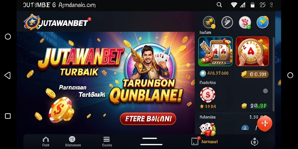 Tampilan menarik dari gameplay JUTAWANBET yang seru dan interaktif.