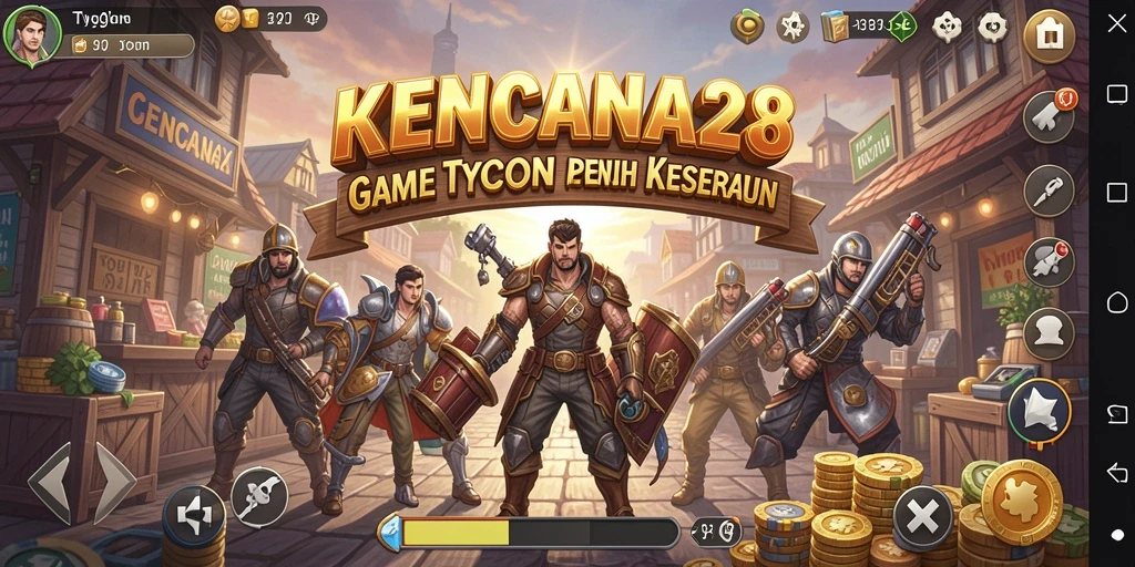 Tangkap layar gameplay KENCANA28 yang menarik dan dinamis.