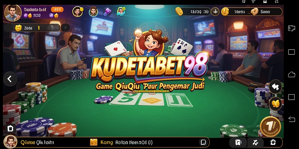 Tampilan gameplay QiuQiu yang menarik di KUDETABET98.