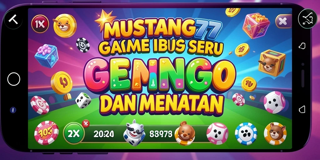Tampilan gameplay MUSTANG77 yang menegangkan dan mengasyikkan.