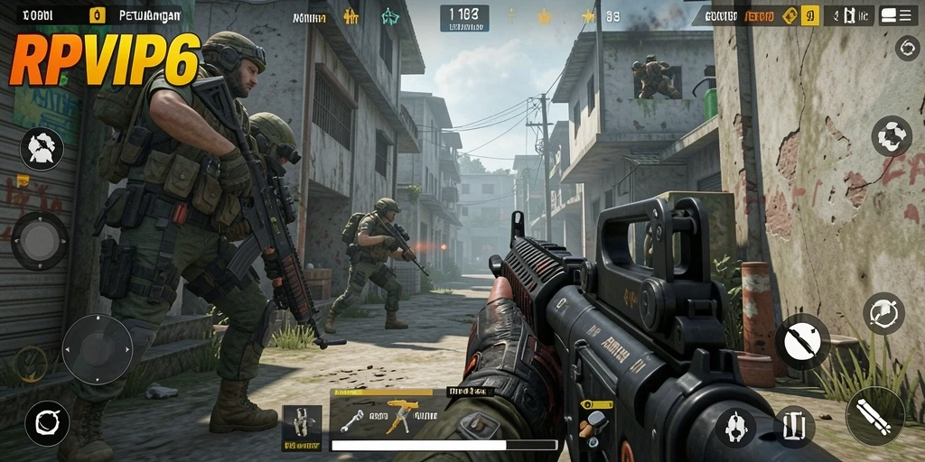 Gameplay seru RPVIP6 dengan pertempuran epik dan grafis menakjubkan.
