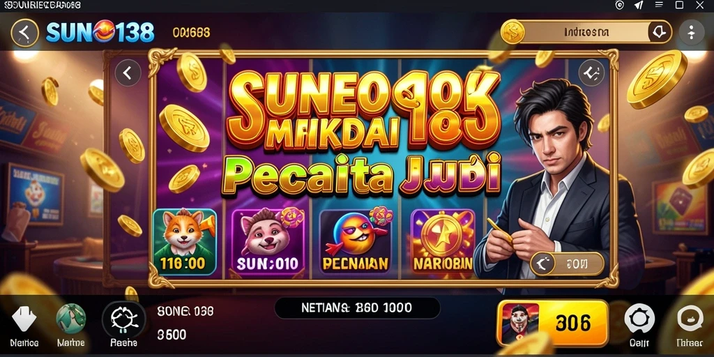 Tampilan gameplay menarik dari SUNEO138 dengan mesin slot yang beragam.