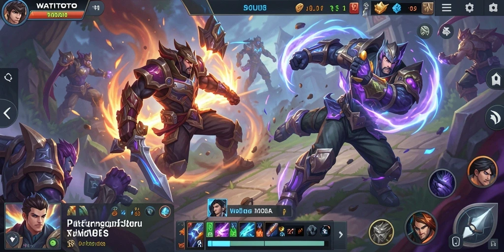 Tampilan menarik gameplay WATITOTO yang penuh aksi.